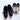 La Cadena ラカデナ JAPONESA VELOUR ONE STRAP NEGRO (002) ベロアワンストラップ ブラック 55218/002