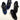La Cadena ラカデナ JAPONESA VELOUR ONE STRAP NEGRO (002) ベロアワンストラップ ブラック 55218/002