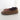 La Cadena ラカデナ GIMNASIA - SUMMER PILE PILE PANEL SLIP ON kids サマーパイル MARRON×RED 55233/11/03