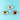 Coucou Suzette ククシュゼット Eye Hair Claw - Green アイヘアクリップ グリーン