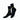 EAT MY SOCKS イートマイソックス Cat Walk Black キャットウォークブラックソックス
