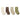 STUCKIES ソックス 4 Pack Classics - mixed colors Earth 4足セット