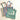 tinycottons タイニーコットンズ FLOWERS BAG emerald TINY-Z01