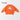 ★30%OFF★2024AW★nunuforme ヌヌフォルム Inuinuファーワッペントレーナー Orange nt22-008