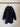★2024AW★GRIS BLACK★Gathered Sleeve Dress BLACK GRBK24AW-DR001