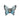 Coucou Suzette ククシュゼット Blue Butterfly Mini Hair Claw ちょうちょ ミニヘアクリップ