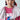 ★2025SS★michirico ミチリコ My dear Mexico TEX gather collar ピンク MR25SS-32(kids/adult)