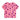 ★PRE 2025SS collection★mini rodini ミニロディーニ Squiggly cats aop ss tee Pink