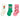 ★PRE 2025SS collection★mini rodini ミニロディーニ Roses 3-pack socks Multi
