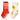 ★5/中旬入荷予定ご予約★PRE 2025AW collection★mini rodini ミニロディーニ Sun 2-pack anti-slip socks Multi