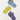 stample スタンプル 靴下 カラーダブルタブ ローカットソックス lightblue×yellow×purple 73129
