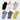 stample スタンプル 靴下 カラーダブルタブ ローカットソックス lightblue×yellow×purple 73129