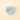 Coucou Suzette ククシュゼット Blue Heart Hair Claw ブルーハートヘアクリップ