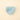 Coucou Suzette ククシュゼット Blue Heart Hair Claw ブルーハートヘアクリップ
