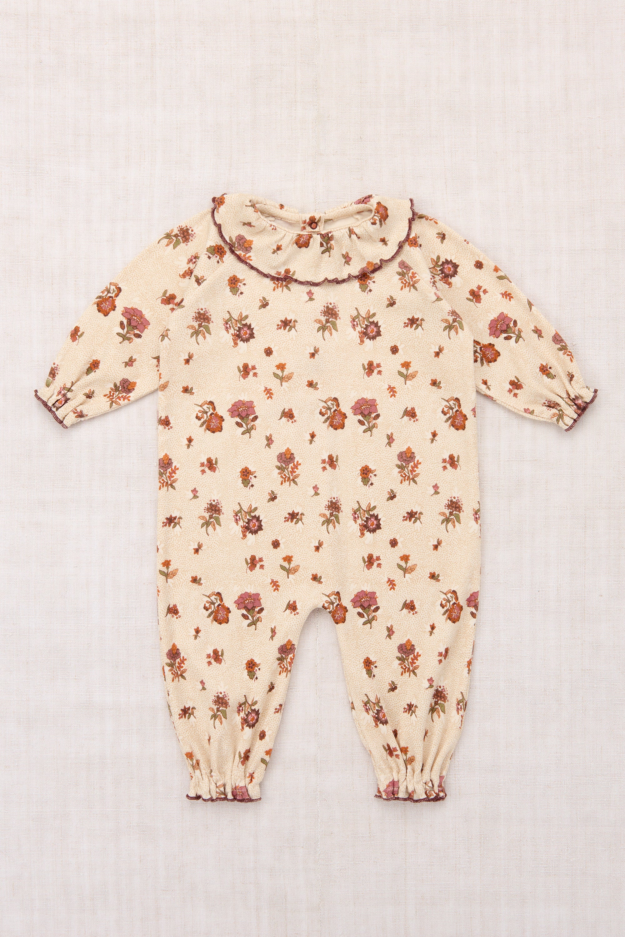 ロンパース・カバーオール Baby Pierrot Onesie - String Mini Floral