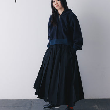 ★入荷済み★2026AW★nunuforme ヌヌフォルム プリーツパンツ Black Adult 01-nf26-653-005