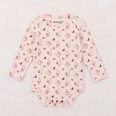 ★WINTER Collection★DROP1★Misha & Puff ミーシャアンドパフ BABY LAP ONESIE CANDYFLOSS CAT & MOUSE B3132W26-2FF