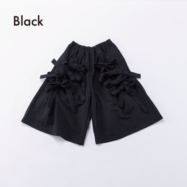 ★入荷済み★2026AW★nunuforme ヌヌフォルム リボンサロペパンツ Black Adult 03-nf26-656-015