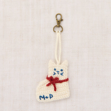 ★WINTER Collection★DROP1★Misha & Puff ミーシャアンドパフ KITTEN BAG CHARM WINTER CREAM K1580W26-271-OSS