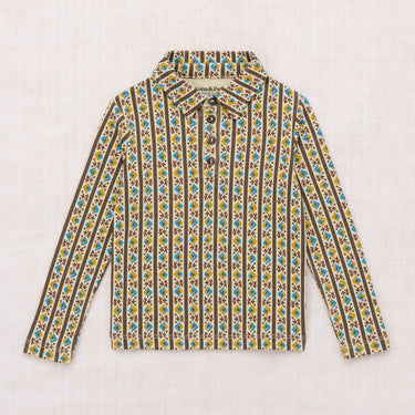 ★WINTER Collection★DROP1★Misha & Puff ミーシャアンドパフ LONG SLEEVE POLO ALABASTER GALLUP K3120W26-2B5