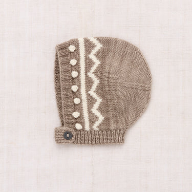 ★WINTER Collection★DROP1★Misha & Puff ミーシャアンドパフ BABY ZIG ZAG BONNET BRUT B1225W26-255