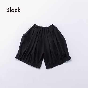 ★入荷済み★2026AW★nunuforme ヌヌフォルム タックショート パンツ Black 07-nf26-654-029