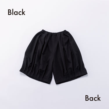 ★入荷済み★2026AW★nunuforme ヌヌフォルム タックショート パンツ Black 07-nf26-654-029