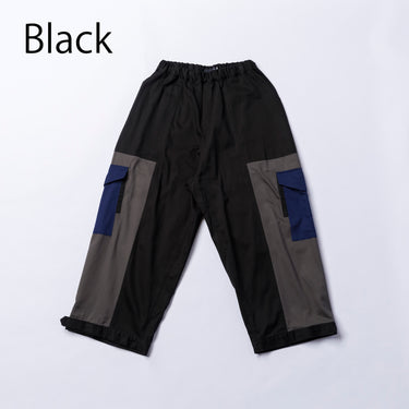 ★入荷済み★2026SS★nunuforme ヌヌフォルム トリコロールカーゴパンツ Black 08-nf25-640-007