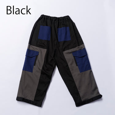 ★入荷済み★2026SS★nunuforme ヌヌフォルム トリコロールカーゴパンツ Black 08-nf25-640-007