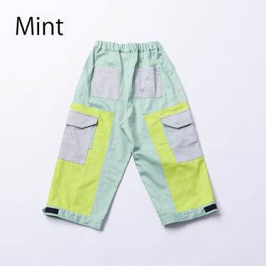 ★入荷済み★2026SS★nunuforme ヌヌフォルム トリコロールカーゴパンツ Mint 08-nf25-640-007
