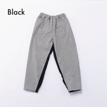 ★入荷済み★2026AW★nunuforme ヌヌフォルム ドッキングパンツ Black 09-nf26-669-042