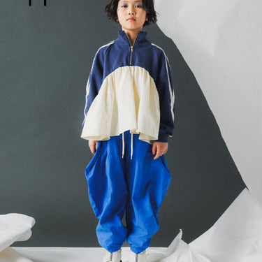 ★入荷済み★2026AW★nunuforme ヌヌフォルム タックパンツ Blue 11-nf26-649-043