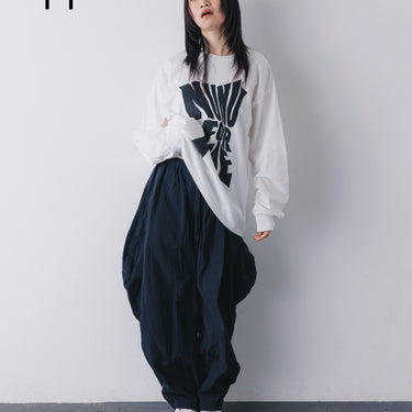 ★入荷済み★2026AW★nunuforme ヌヌフォルム タックパンツ Black 11-nf26-649-043