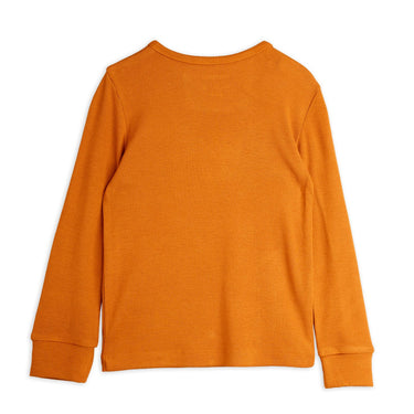 ★Chapter1★2025AW★mini rodini ミニロディーニ Modal rib ls tee Brown
