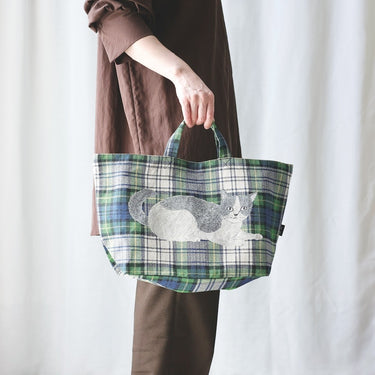 松尾ミユキ Matsuo Miyuki Boat and Tote Tabby 111241