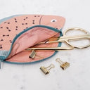 Donfisher ドンフィッシャー TURBOT Case 魚ポーチ ピンク