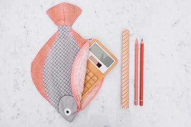 Donfisher ドンフィッシャー PLAICE Case 魚ポーチ ピンク