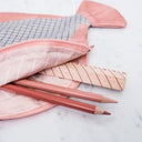 Donfisher ドンフィッシャー PLAICE Case 魚ポーチ ピンク