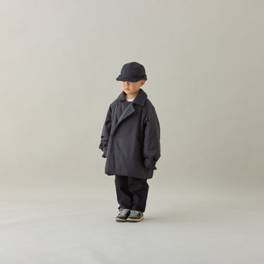 ★10月下旬入荷予定ご予約★2026AW★MOUN TEN. マウンテン air half coat black MC29-2034