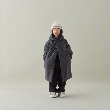 ★10月下旬入荷予定ご予約★2026AW★MOUN TEN. マウンテン puff mitten hooded coat black MC35-2030