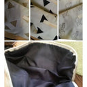 ★40%OFF★arkakama アルカカマ This is a small PORCH Triangle CREAM×BLACK