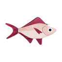 Donfisher ドンフィッシャー ALFONSINO - Case キンメダイ 撥水加工 魚ポーチ