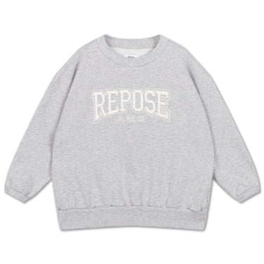 ★DROP1★2026AW★Repose AMS リポーズ Cozydrop sweater light mixed grey AW26-19