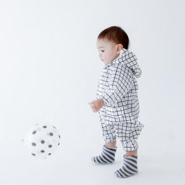 ★40％OFF★chocolatesoup★GEOMETRY RAINSUIT CS-10038 GRID レインスーツ グリッド