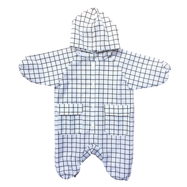 ★40％OFF★chocolatesoup★GEOMETRY RAINSUIT CS-10038 GRID レインスーツ グリッド