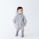 ★40％OFF★chocolatesoup★GEOMETRY RAINSUIT CS-10038 GRID レインスーツ グリッド