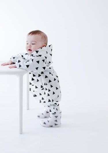 ★40％OFF★chocolatesoup★GEOMETRY RAINSUIT CS-10038 TRIANGLE レインスーツ トライアングル