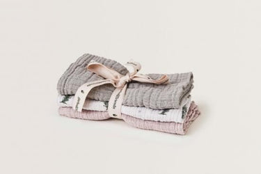 garbo&friends ガルボアンドフレンズ Rosemary Burp Cloths 3色セット