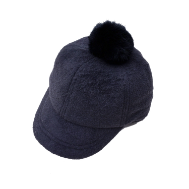★30%OFF★chocolatesoup★FLEECE POMPOM CAP BLACK フリースポンポンキャップ ブラック CS-10062