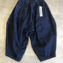 ★BASIC★ns-621-017 nunuforme ヌヌフォルム デニム ポインテッド パンツ one-Wash